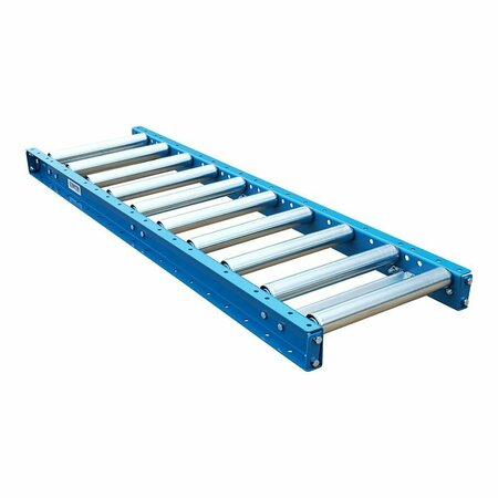 ULTIMATION Roller Conveyor, 18inW x 5L, 1.9in Dia. Rollers URS19G-15-6-5